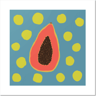 Papaya Posters and Art